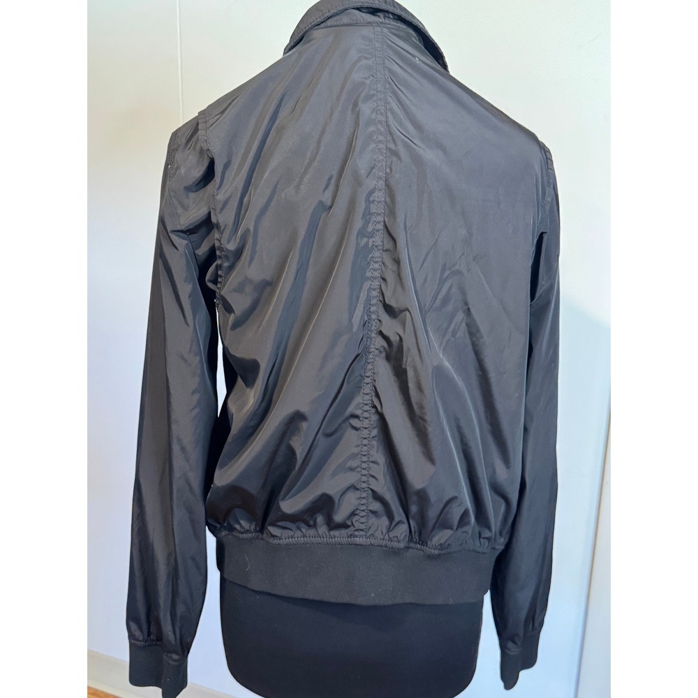 Express Black Bomber Jacket Size Small - image 2